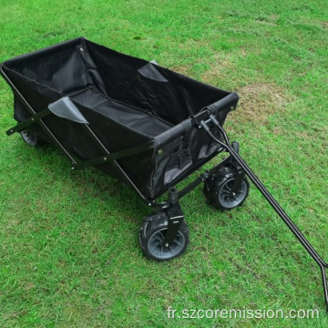 Chariot portatif pliant en tissu Oxford Garden Beach